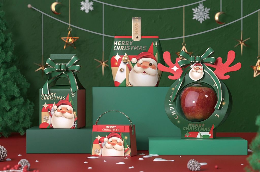 圣诞包装礼盒设计