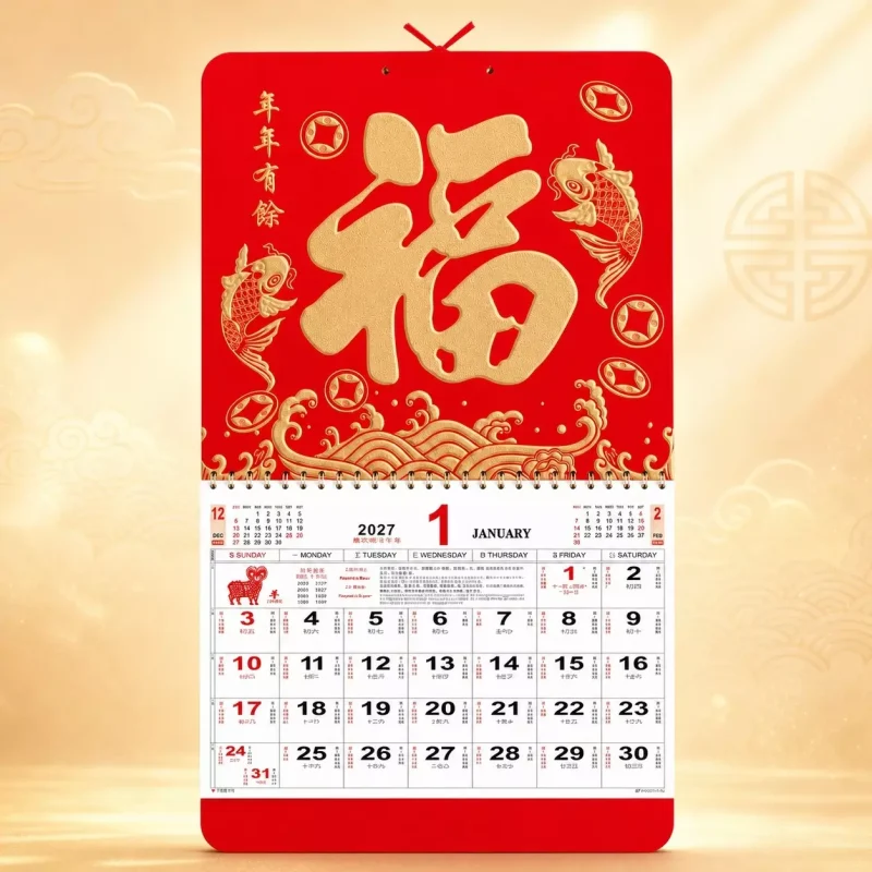 2027年挂曆